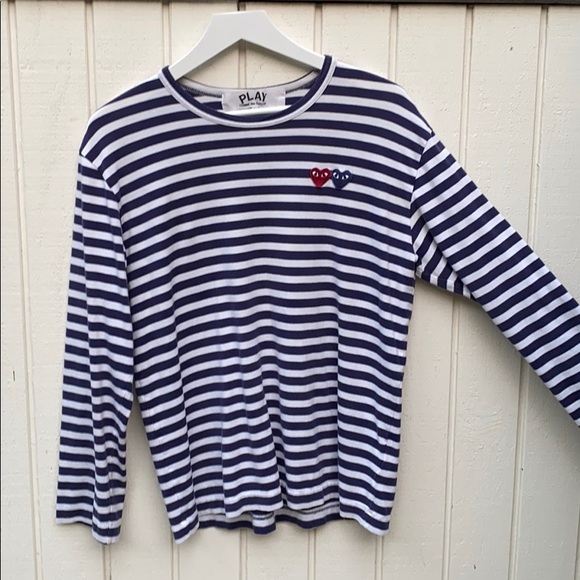 Comme des Garcons Other - Comme Des Garçons PLAY Long Sleeve - Double Heart